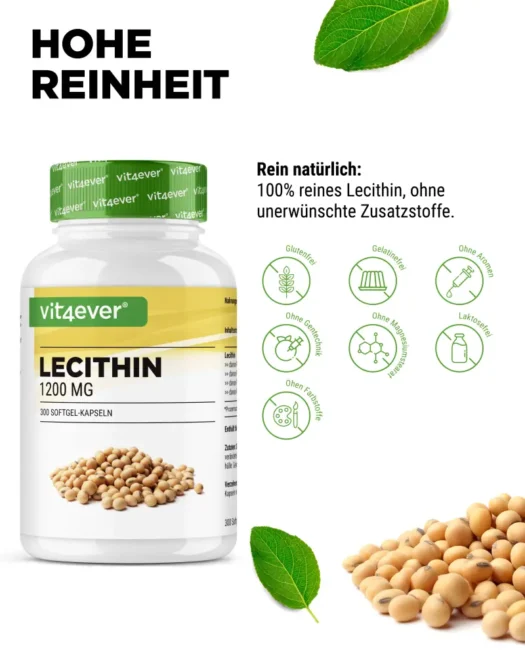 Vit4ever <br>Lecithin - 300 Kapseln – Image 4