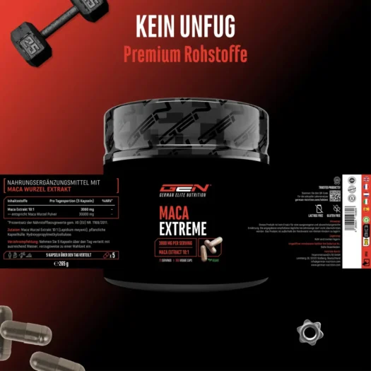 GEN <br>Maca Extreme - 365 cápsulas - Imagen 2