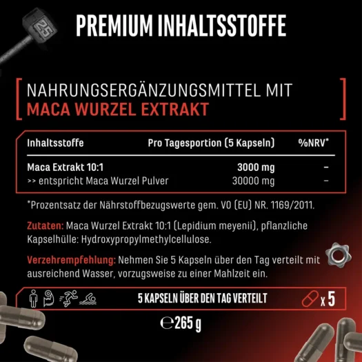 GEN <br>Maca Extreme - 365 cápsulas - Imagen 3
