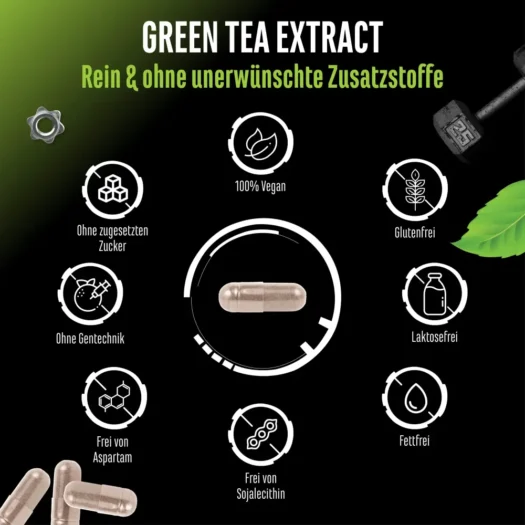 GEN <br>Green Tea Extract - 180 Kapseln – Bild 5