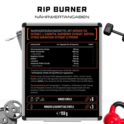 GEN <br>Rip Burner - 180 cápsulas - Imagen 3
