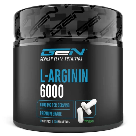 GEN <br>L-Arginina - 380 cápsulas