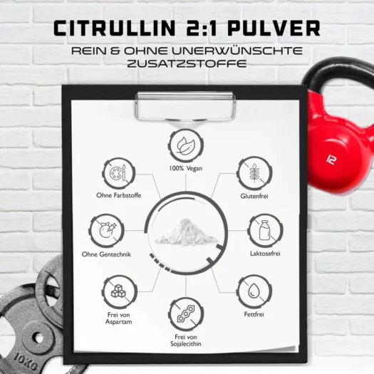 GEN <br>L-Citrulina DL-Malato - 500 g - Imagen 5