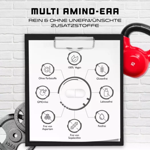 GEN <br>Multi Amino EAA - 500 comprimidos - Imagen 3