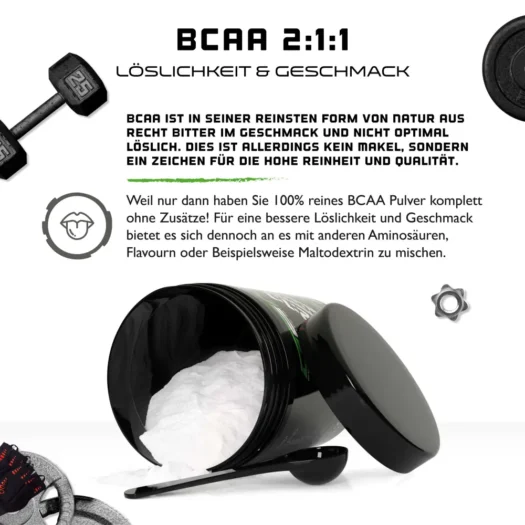GEN <br>BCAA 2:1:1 neutral - 500 g - Image 5