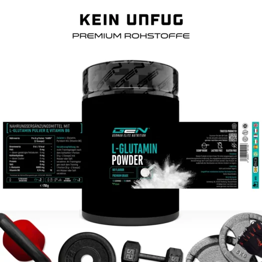 GEN <br>L-Glutamina - 750 g - Imagen 2