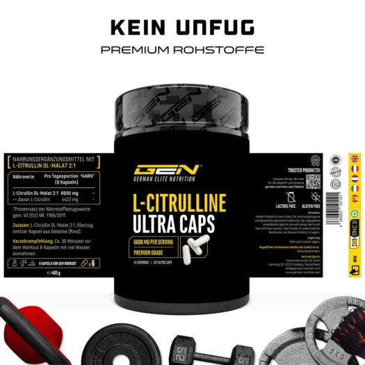 GEN <br>L-Citrulline Ultra - 365 cápsulas - Imagen 2
