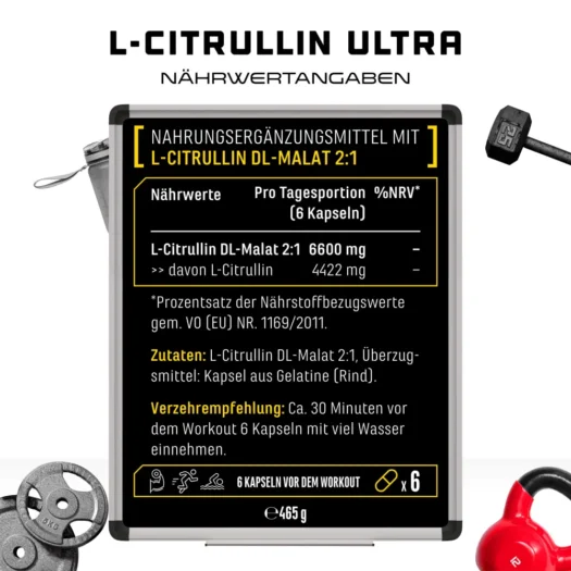 GEN <br>L-Citrulline Ultra - 365 cápsulas - Imagen 3
