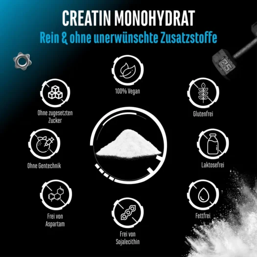 GEN <br>Creatina monohidrato - 1000 g - Imagen 5