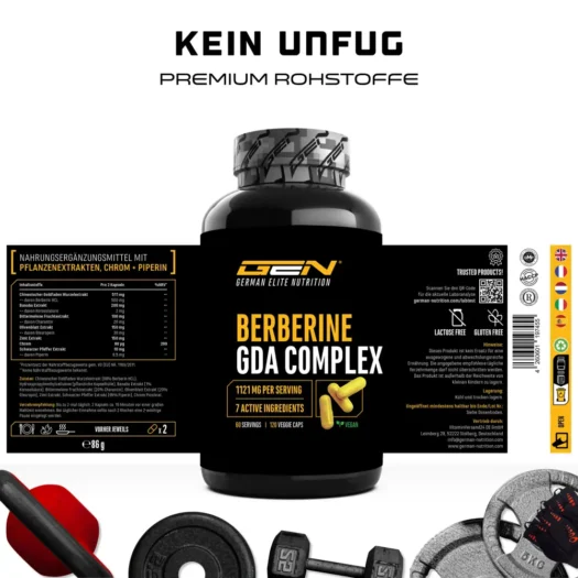 GEN <br>Berberin Complex - 120 Kapseln – Bild 3