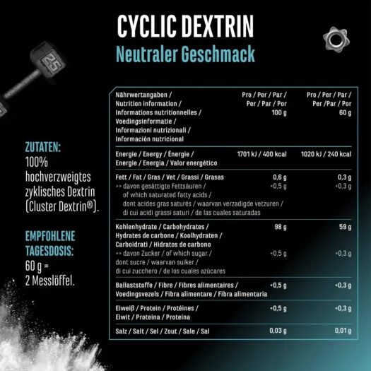 GEN <br>Cyclic Cluster Dextrin - 1000 g – Bild 2