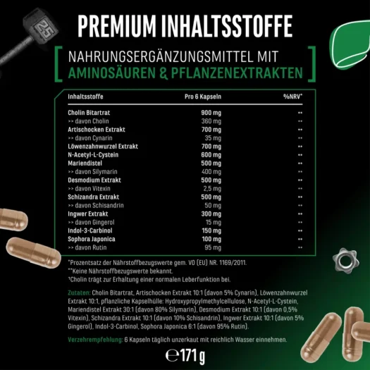 GEN <br>Liver Essentials - 180 cápsulas - Imagen 4