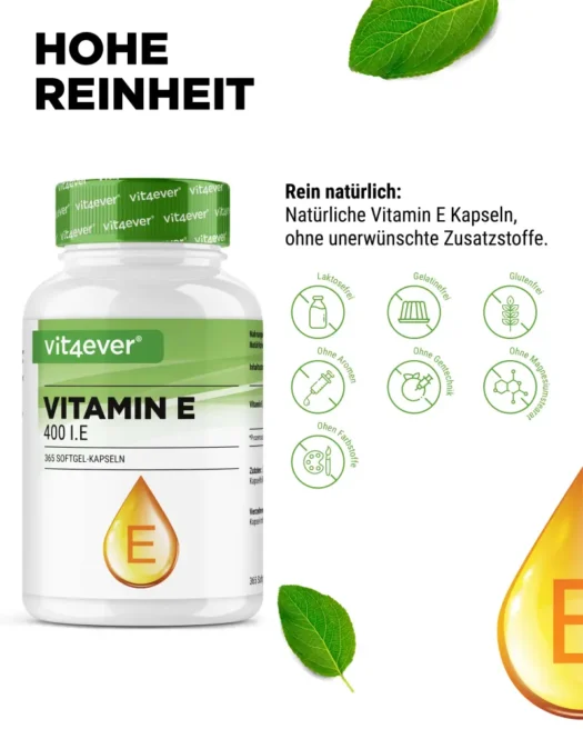 Vit4ever <br>Vitamina E 400 U.I. - 365 cápsulas - Imagen 4