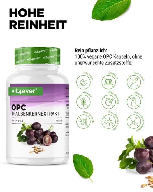 Vit4ever <br>OPC Pure - 300 cápsulas - Imagen 4