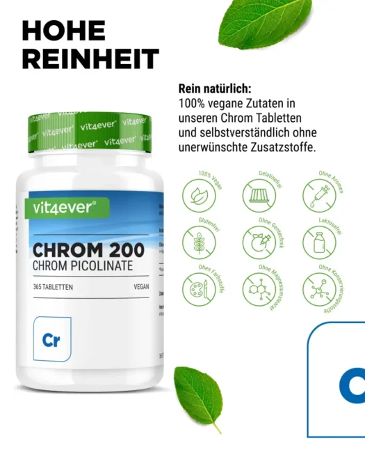 Vit4ever <br>Cromo - 365 comprimidos - diferentes versiones - Imagen 4