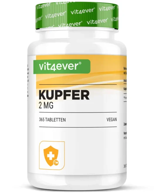 Vit4ever <br>Cobre - 365 comprimidos