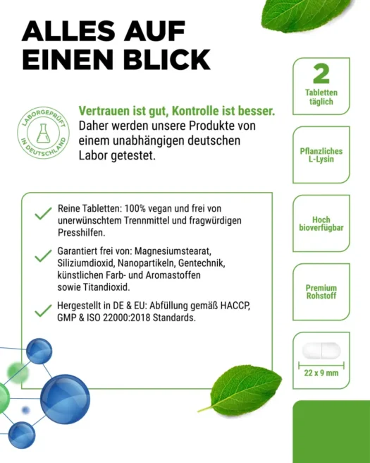 Vit4ever <br>L-lisina - 160 compresse - immagine 5