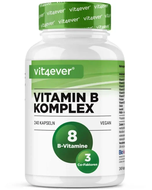 Vit4ever <br>Complejo vitamínico B Intenso - 240 cápsulas