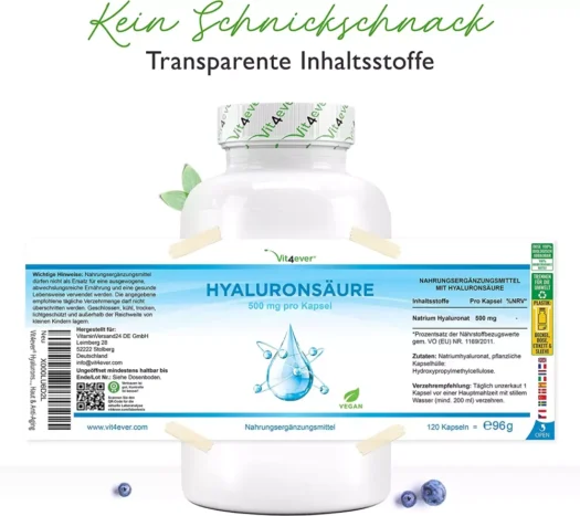 Vit4ever <br>Hyaluronsäure (MHD 06/25) - immagine 2