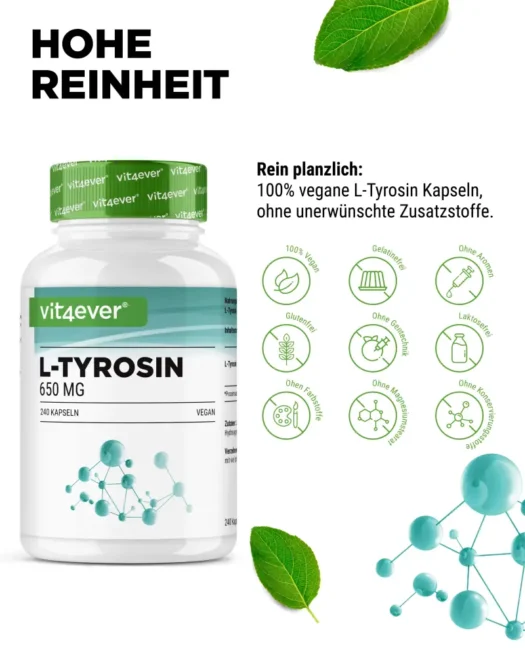 Vit4ever <br>L-tirosina - varie quantità - immagine 4