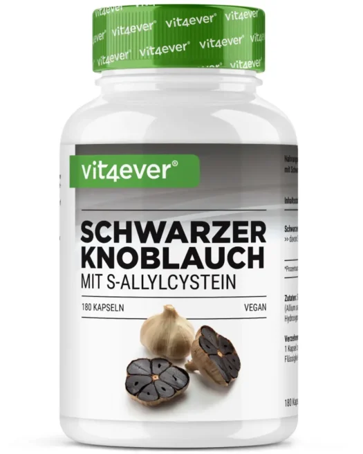 Vit4ever <br>Aglio nero - 180 capsule