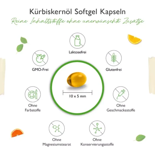Vit4ever <br>Aceite de semillas de calabaza - 420 cápsulas - Imagen 3