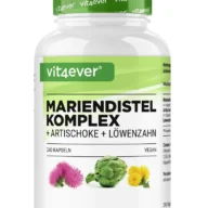 Vit4ever <br>Complejo de cardo mariano - 240 cápsulas