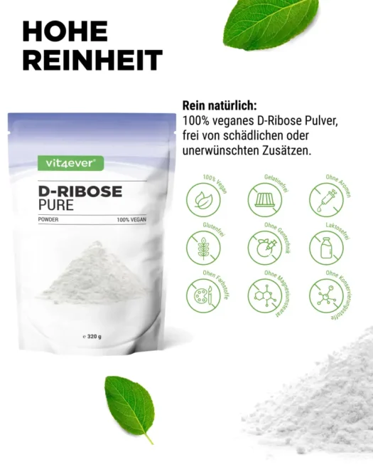 Vit4ever <br>D-Ribosa - 320 g - Imagen 4