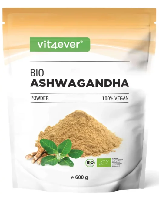 Vit4ever <br>Ashwagandha ecológica - 600 g