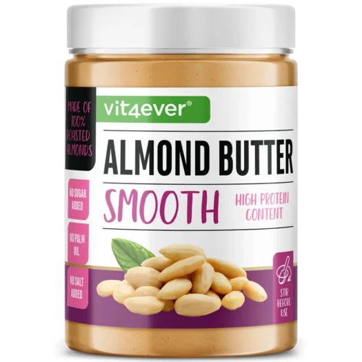 Vit4ever <br>Mantequilla de almendra blanca - 1000 g