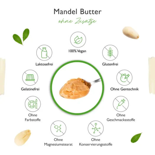Vit4ever <br>Mantequilla de almendra blanca - 1000 g - Imagen 5