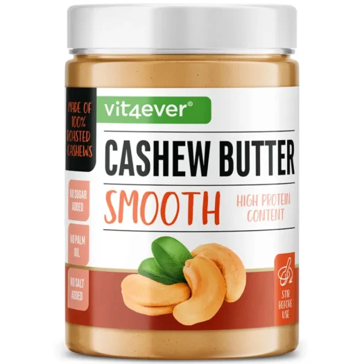 Vit4ever <br>Masło z orzechów nerkowca Smooth - 1000 g