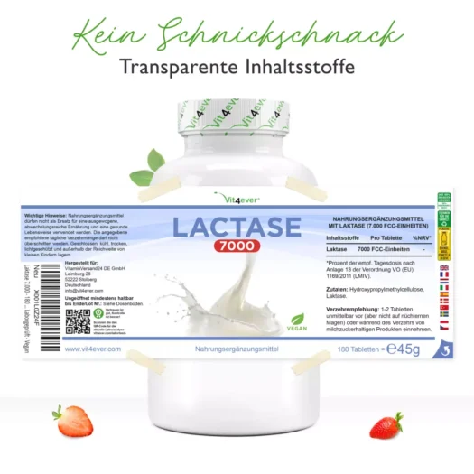 Vit4ever <br>Lactasa 7000 directa - varias cantidades - Imagen 2