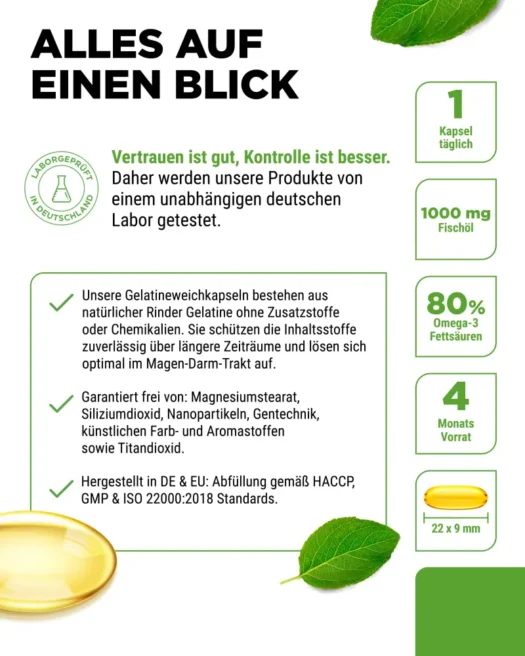 Vit4ever <br>Omega 3 Intenso aceite de pescado - diferentes cantidades - Imagen 6