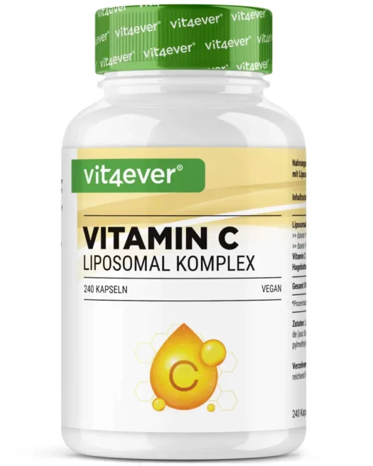 Vit4ever <br>Complejo liposomal de vitamina C - 240 cápsulas