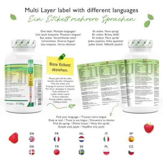 Vit4ever <br>Complejo vitamínico B - diferentes cantidades - Imagen 3
