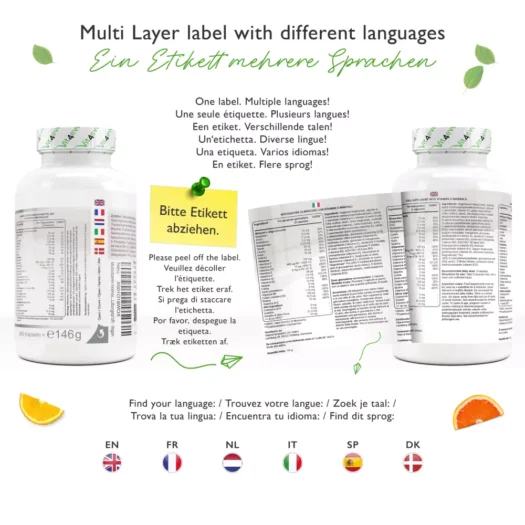 Vit4ever <br>Multivitamin Intenso - 365 Kapseln – Bild 4