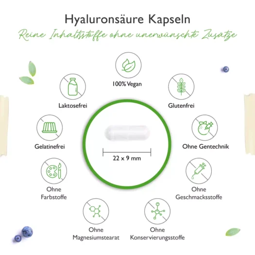 Vit4ever <br>Hyaluronsäure - 180 Kapseln – Bild 4