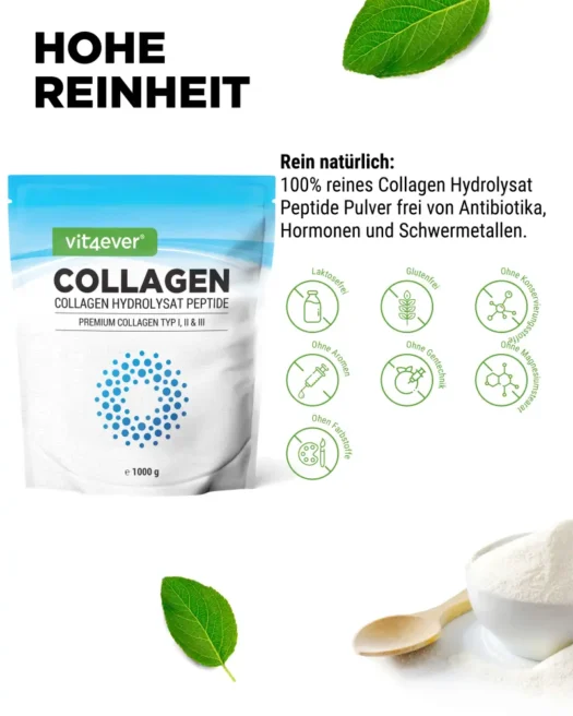 Vit4ever <br>Collagene in polvere - 1000 g - immagine 5