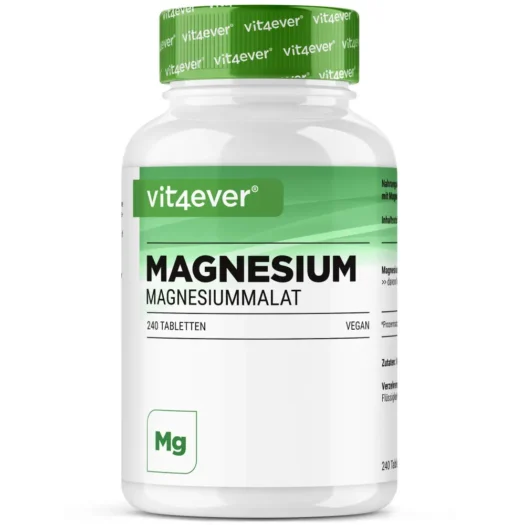 Vit4ever <br>Malato de magnesio - 240 comprimidos