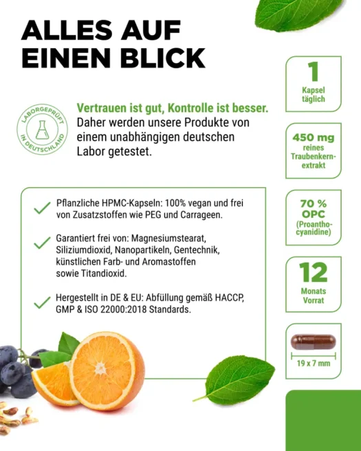 Vit4ever <br>OPC + Witamina C - 365 kapsułek - obrazek 5
