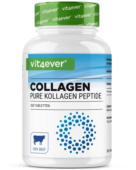 Vit4ever <br>Peptidi di collagene - 300 compresse