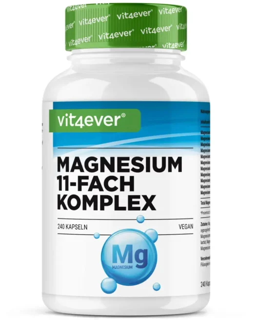 Vit4ever <br>Complesso di magnesio 11 volte - 240 capsule