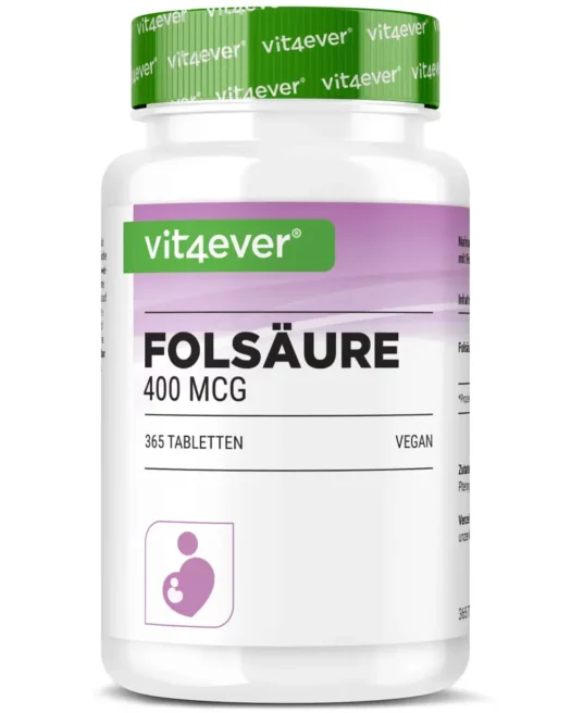 Vit4ever <br>Folic acid - 365 tablets
