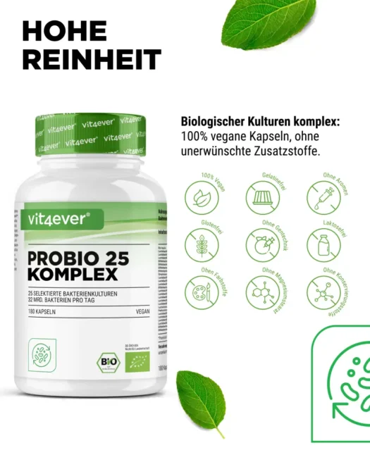 Vit4ever <br>Complejo Probio 25 - 180 cápsulas - Imagen 4