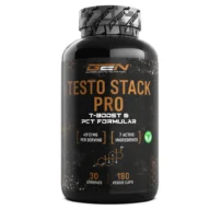 GEN Testo Stack Pro – 180 gélules – face avant