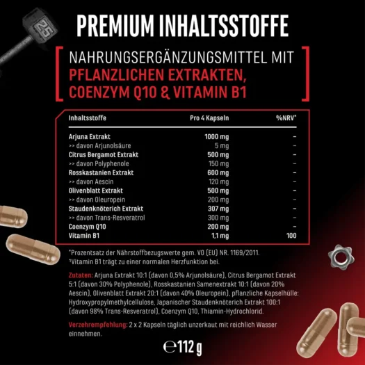 GEN <br>Heart Essentials - 120 capsules - Image 3