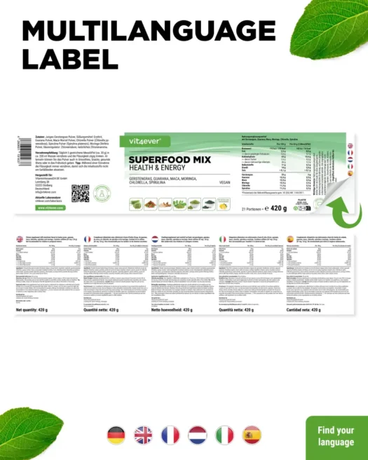 Vit4ever <br>Superfood Mix - 420 g - Image 4