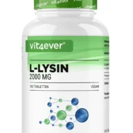 Vit4ever L-Lysin – 365 Tabletten – Vorderseite