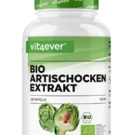Vit4ever Extrato de alcachofra biológico – 240 cápsulas – frente
